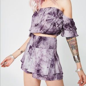 Wild Honey Purple Tie Dye Set